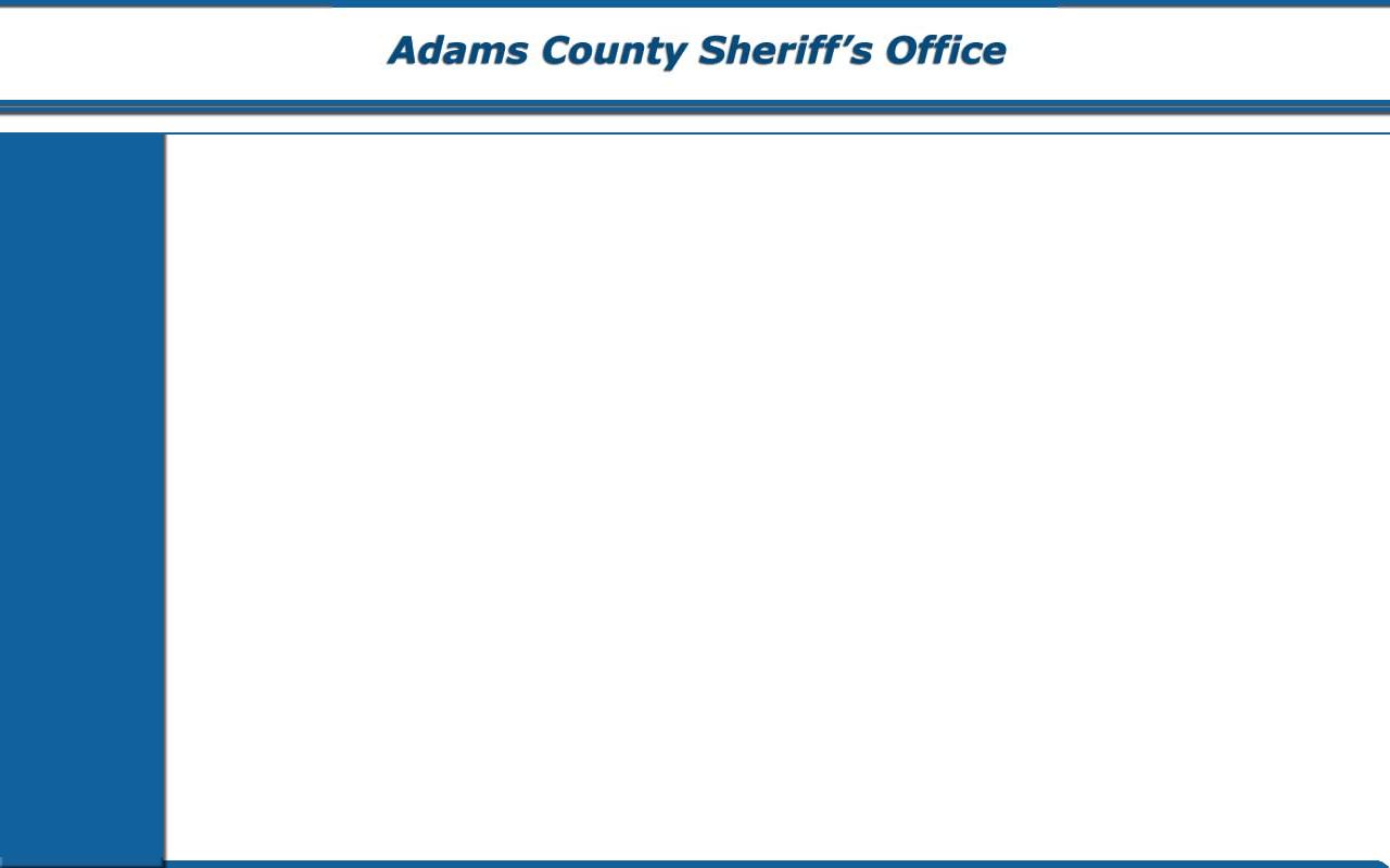 Official Adams County inmate list frame that routes users to JailTracker